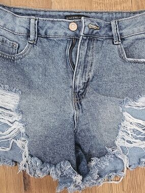 Sincerely Jules Light Blue Denim Shorts 5/27